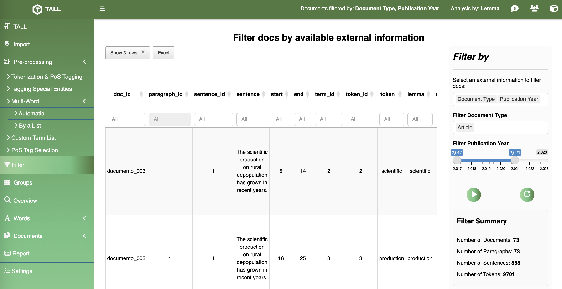 bib filter